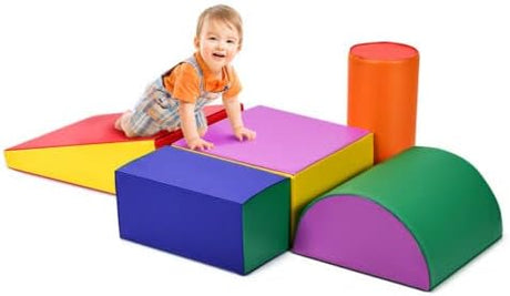 5-Piece Kids Climb & Crawl Activity Playset - Babyjoy