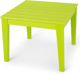 HONEY JOY 64.5 x 64.5 CM Square Kids Table, Weather Resistant Heavy-Duty Toddler Activity Play Table