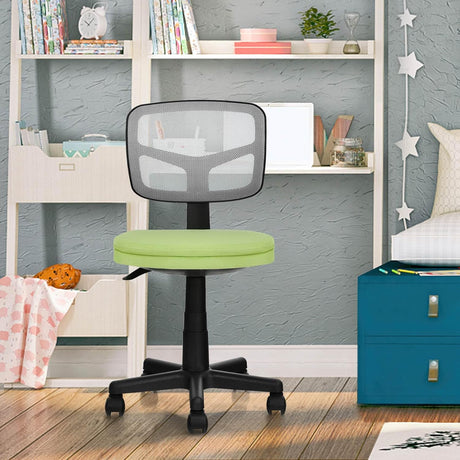 Kids Swivel Desk Computer Chair Home Office Adjustable Children Mesh Study Chair