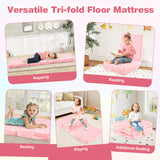 HONEY JOY Foldable Floor Mattress for Kids