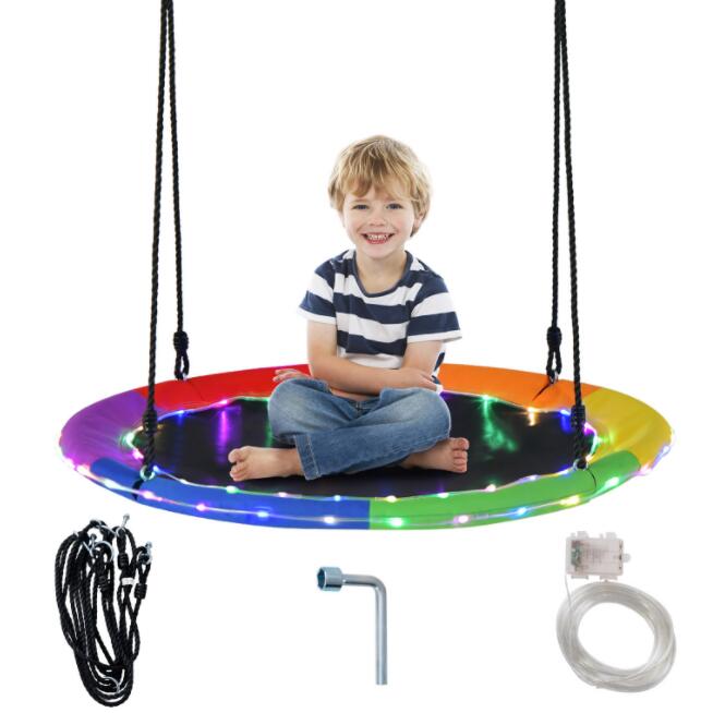 HONEY JOY 100cm Flying Saucer Tree Swing