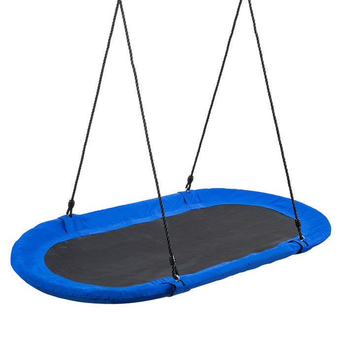 HONEY JOY 150CM/60'' Giant Platform Saucer Tree Swing Set, 300KG Weight Capacity