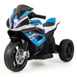 HONEY JOY Licensed BMW 12V Kids Ride on Motorcycle Electric Ride on Toy 3 Wheels