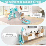 HONEY JOY 4-in-1 Kids Slide Rocking Toy