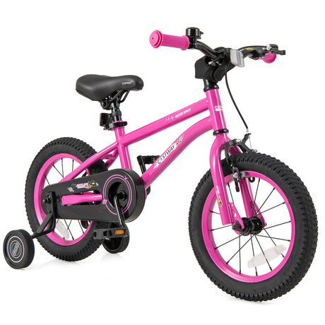 HONEY JOY 14 16 18 Inch Kid’s Bike Bicycle Removable Training Wheels for 3-8 Years