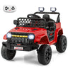 12V Kids Ride on Car Jeep, Dual Motor Toddler Electric Vehicle Truck