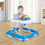 BABY JOY Foldable Baby Walker Adjustable Toddler Activity Center Push Walker