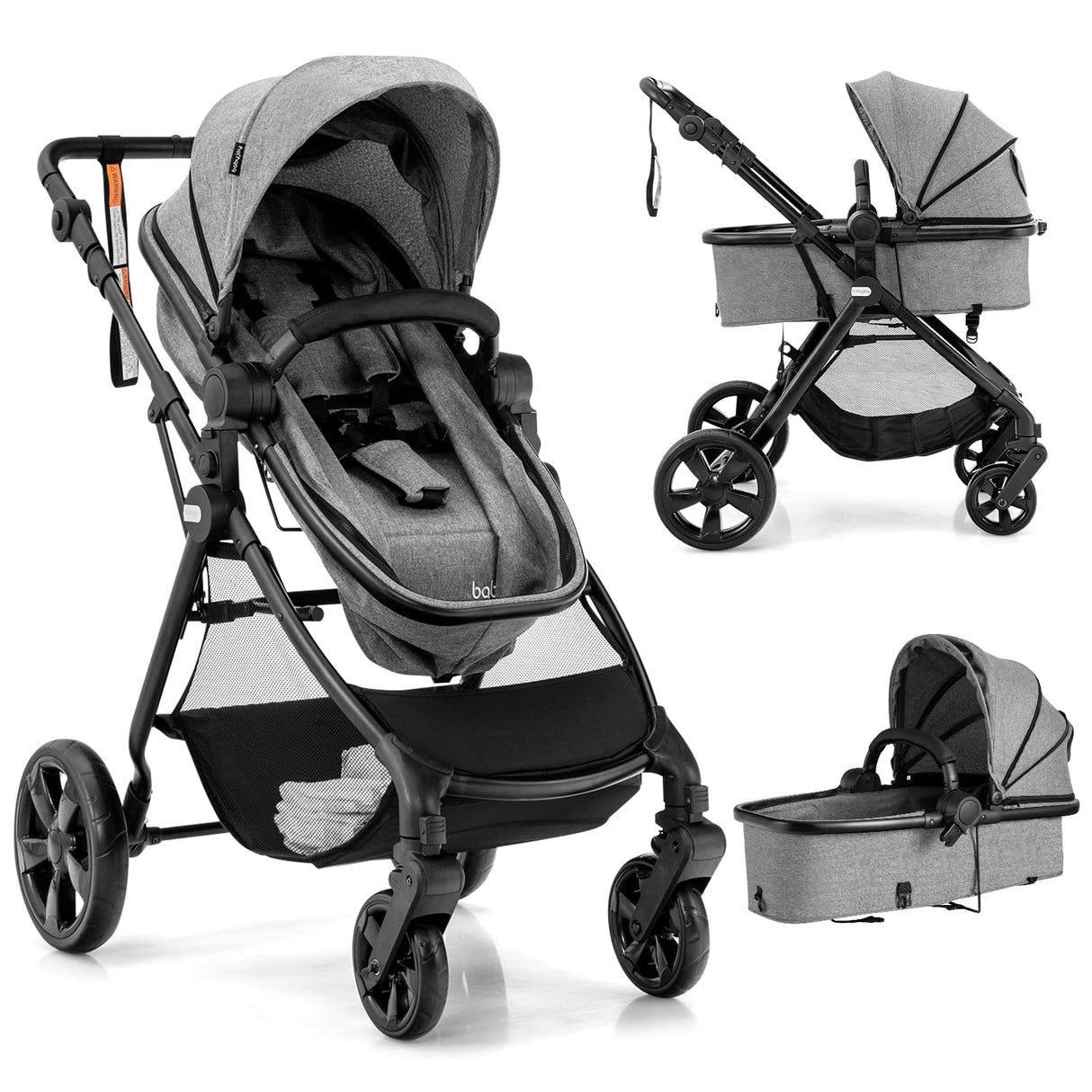 BABY JOY High Landscape Baby Stroller