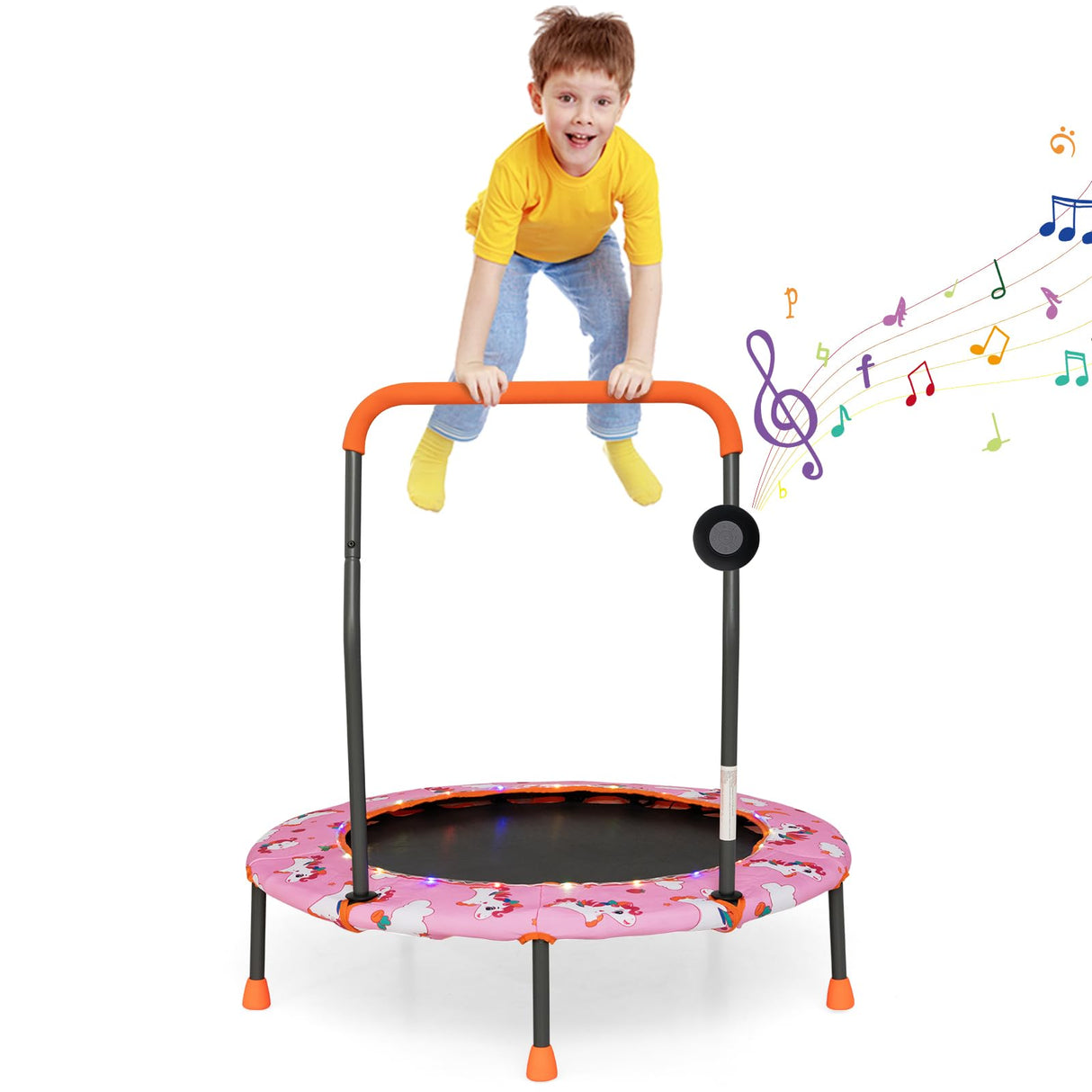 HONEY JOY 36” Mini Trampoline for Kids