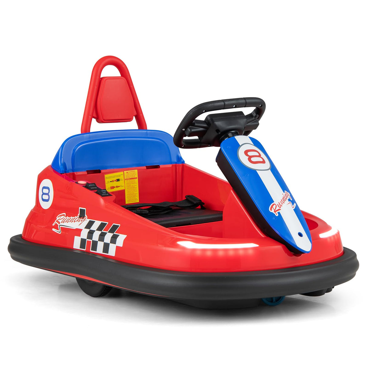 HONEY JOY Electric Kids Ride-on Bumper Car