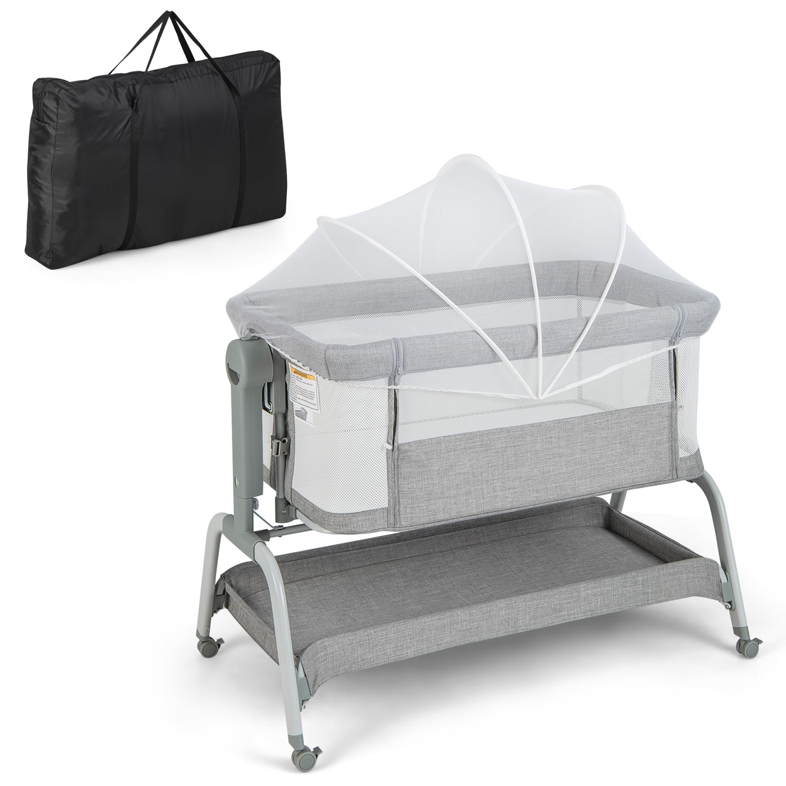 Baby Bassinet Portable Bassinet Baby Travel Cot BABY JOY Babyjoy