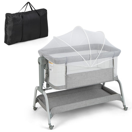 BABY JOY 4 in 1 Baby Bassinet with Mattress