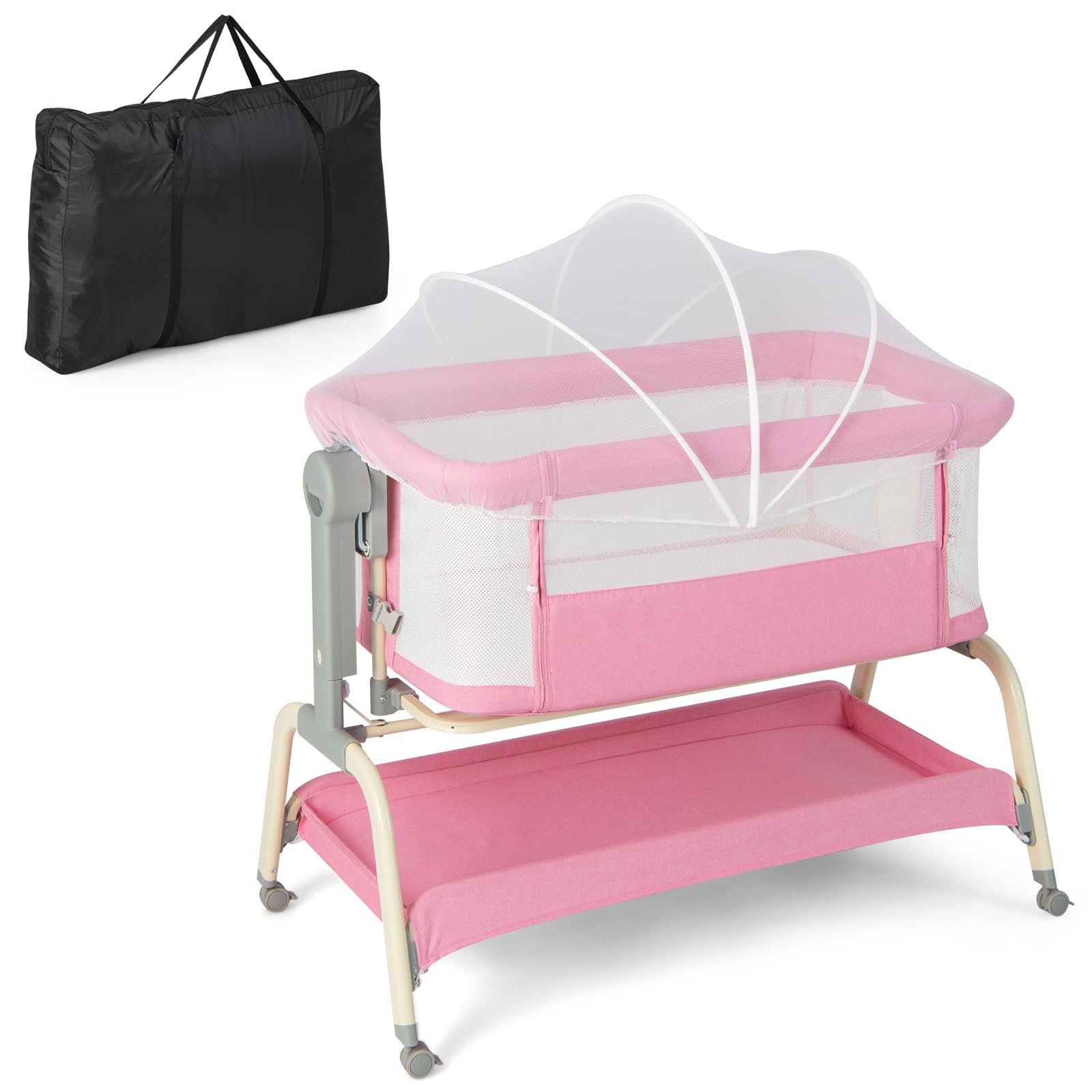 BABY JOY 4 in 1 Baby Bassinet with Mattress Babyjoy