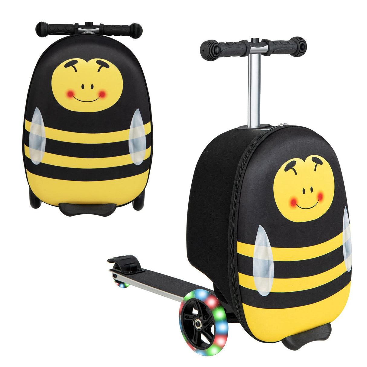 BABY JOY Kids Ride-on Suitcase Scooter