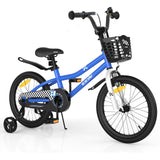 HONEY JOY 14/16/18 Inch Kid's Bike, Toddler Training Bicycle with Handbrake & Coaster Brake