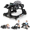 BABY JOY 4-in-1 Baby Walker, Foldable Activity Car Baby Walker