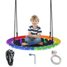 HONEY JOY 40”/100CM Saucer Tree Swing with LED Lights