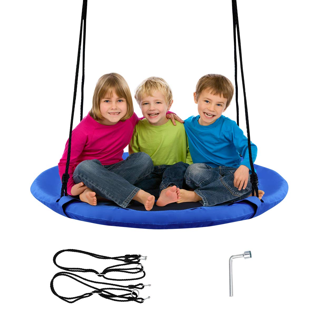 HONEY JOY 100cm Flying Saucer Tree Swing