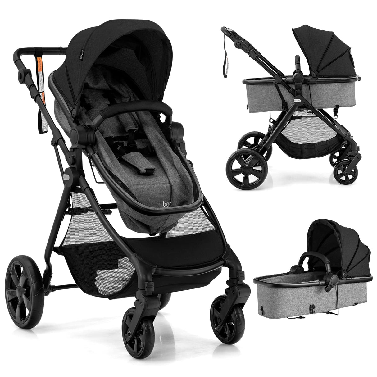 BABY JOY High Landscape Baby Stroller