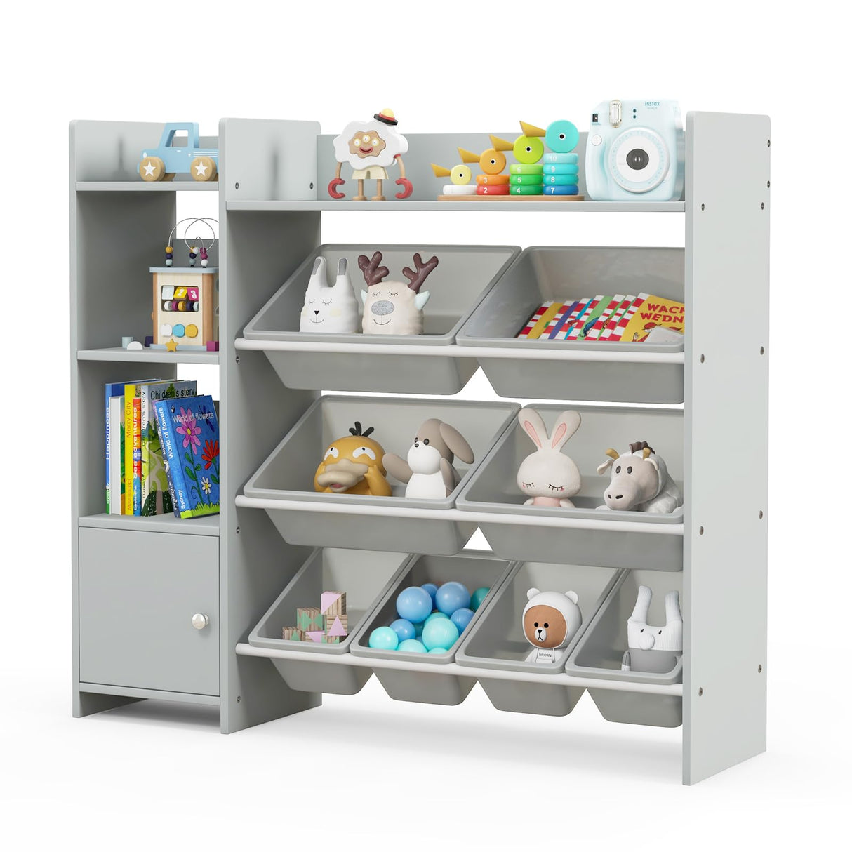 BABY JOY Kids Toy Storage Organiser