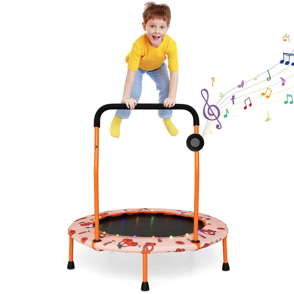 HONEY JOY 36” Mini Trampoline for Kids