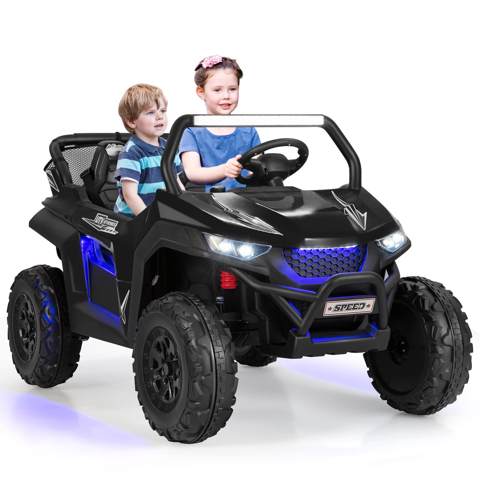 HONEY JOY 2 Seater Ride on Car 12V Electric UTV w Remote Control Spr Babyjoy