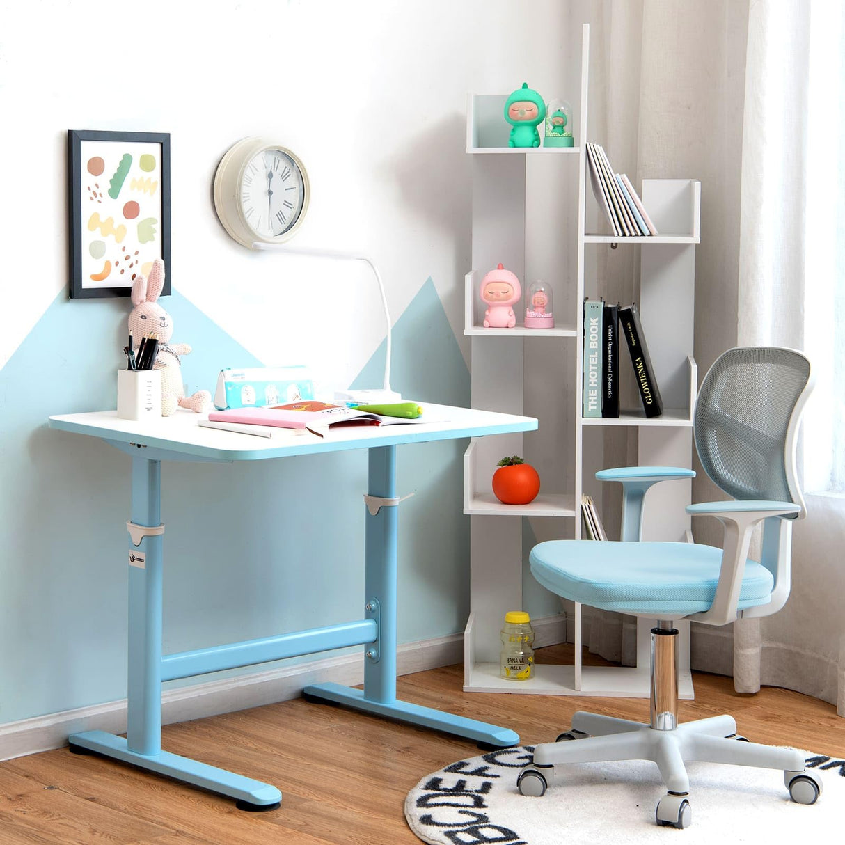 HONEY JOY Kids Desk Chair Children Study Computer Chair with Adjustable Height