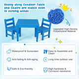 HONEY JOY 3-Piece Kids Table & Chairs Set