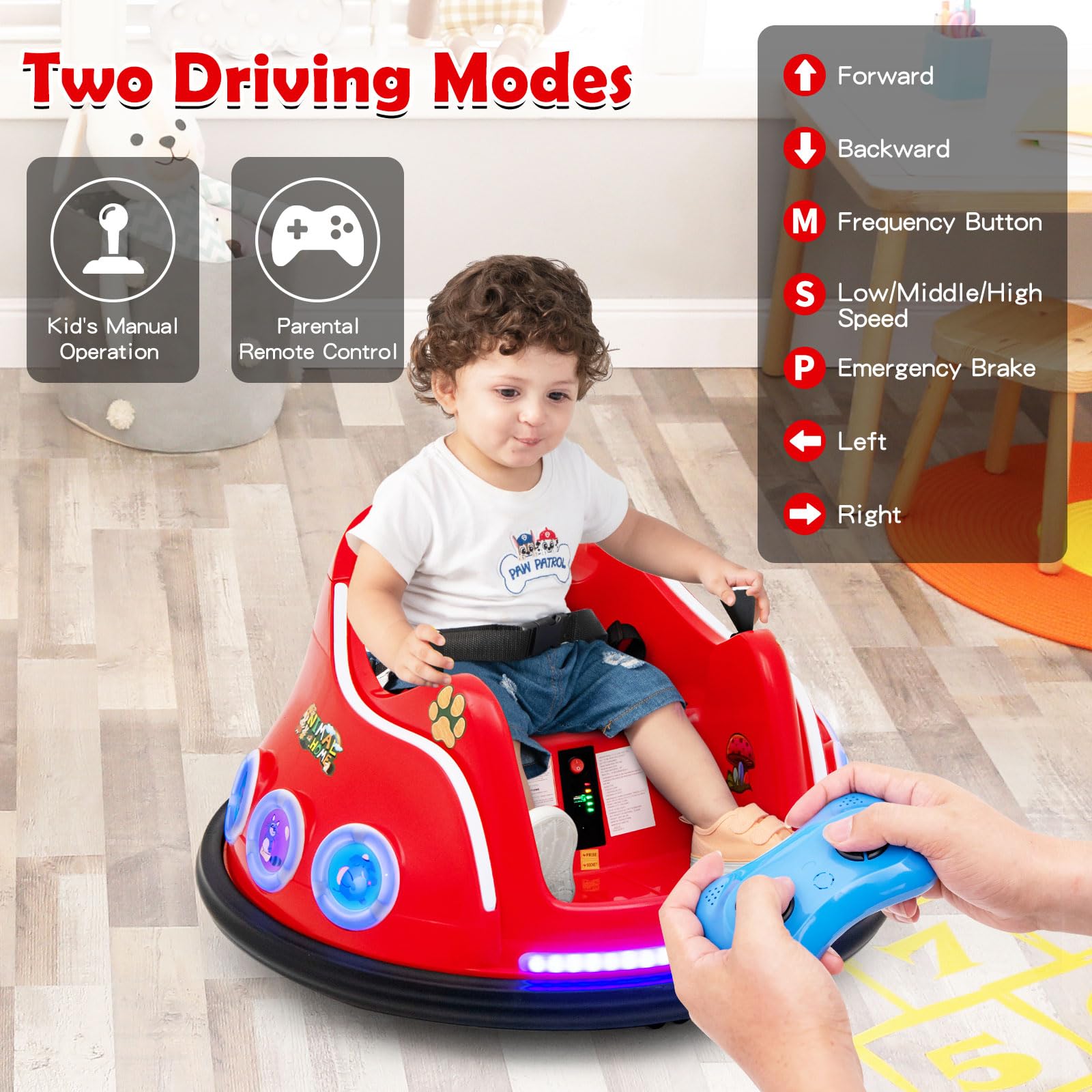 Children's remote control sit in car best sale