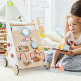 BABY JOY Wooden Baby Walker