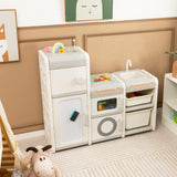 HONEY JOY Kids Toy Storage Organiser, Toy Chest and Bookshelf