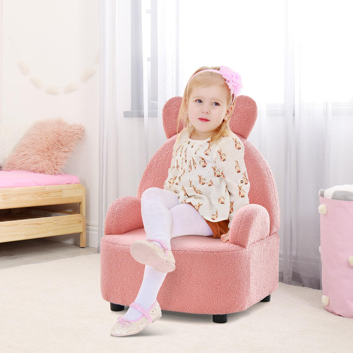 HONEY JOY Kids Sofa, Toddler Armchair Chair for Boys Girls