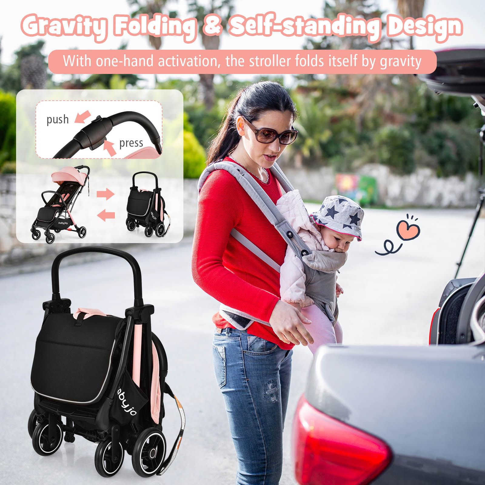 Baby joy umbrella stroller online