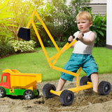 BABY JOY Kids Ride-on Sand Digger with Wheels