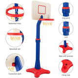 HONEY JOY Kids Basketball Hoop 160-210 cm Adjustable Height Kids Medium Basketball Goal Stand