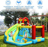 HONEY JOY 6 in 1 Inflatable Water Slide Water Park