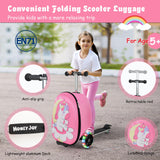 BABY JOY Kids Ride-on Suitcase Scooter