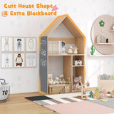 HONEY JOY Kids House-Shaped Table and Chair Set