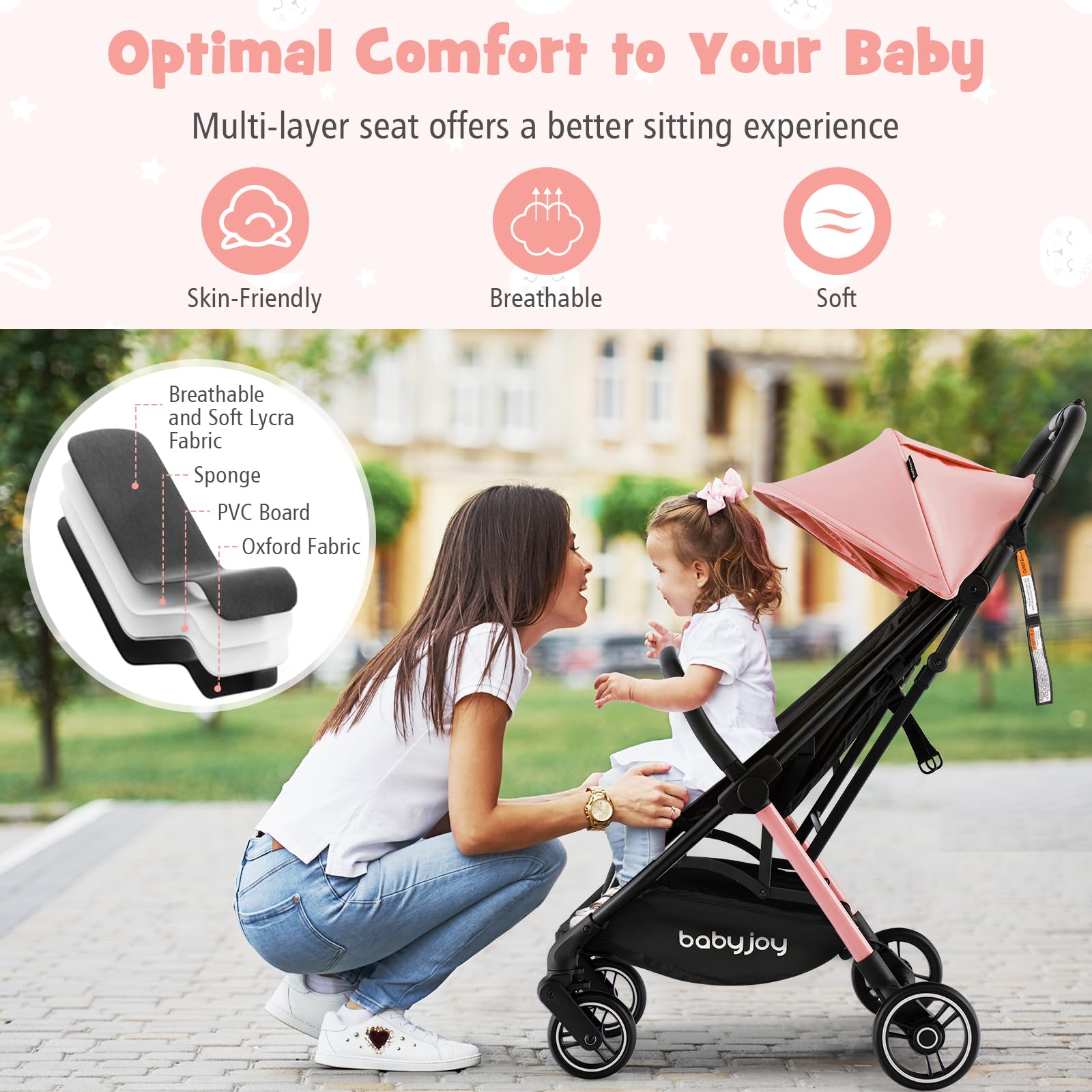 Joy baby stroller review best sale