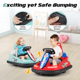 HONEY JOY Electric Kids Ride-on Bumper Car