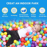 BABY JOY Kids Play House, Children Pop Up Toys Play Tent with 100 Ocean Balls & Carry Bag