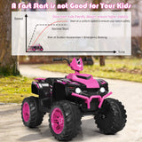 HONEY JOY 12V Electric ATV Ride on Car