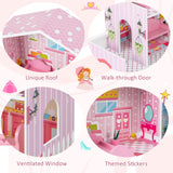 HOENY Joy Kids Wooden Dollhouse