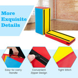 Mailbox Tumbling Aid Trainer, Gymnastics Vaulting Box w/ Detachable Mat