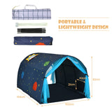 HONEY JOY Kids Play Tent, Portable Bed Tent for Children w/Double Mesh Curtain, Carrying Bag