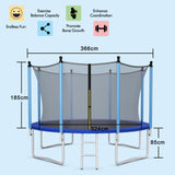 HONEY JOY Trampoline for Kids Adults