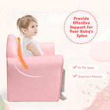 HONEY JOY Kids Sofa, Children Armrest Chair with Cute Pattern, Toddler Furniture (Mermaid)