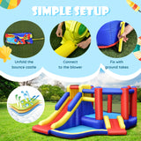 HONEY JOY Inflatable Bounce House with Large Jumping Area