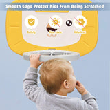 HONEY JOY Kids Basketball Hoop 3 in 1 Toddler Sports Activity Center w/ 5 Adjustable Height Levels