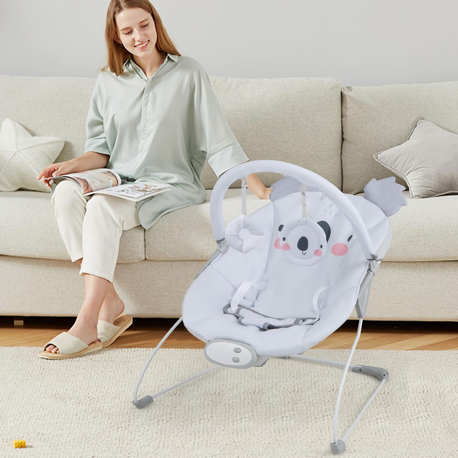 BABY JOY Portable Baby Bouncer Babyjoy